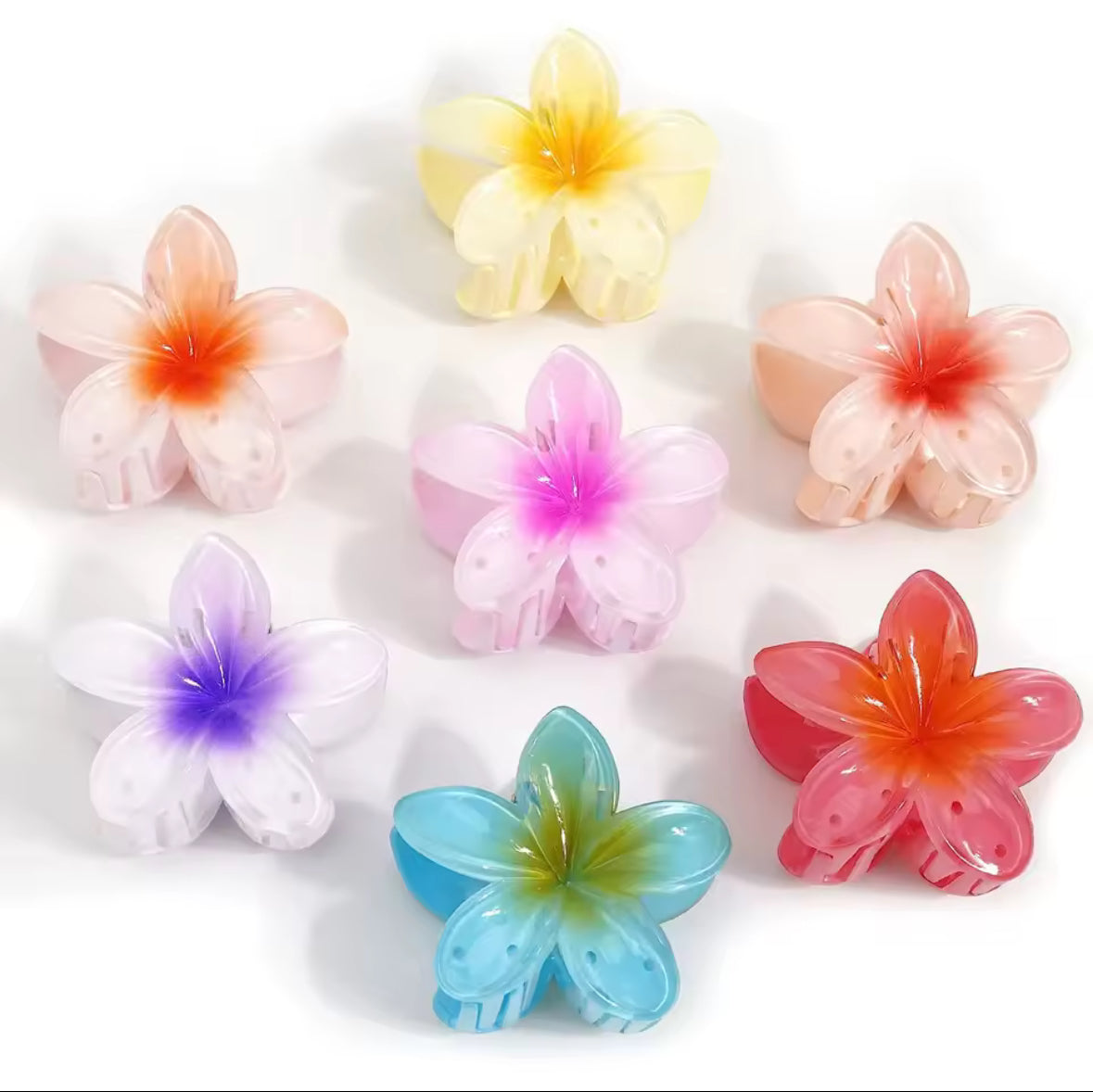 Pince à cheveux en fleur