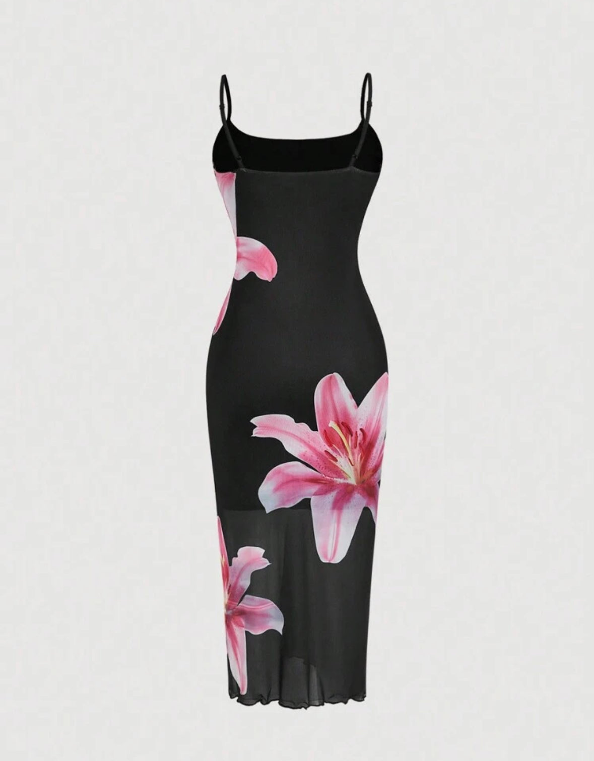 SHEIN MOD - Robe camisole
avec imprimé floral élégant