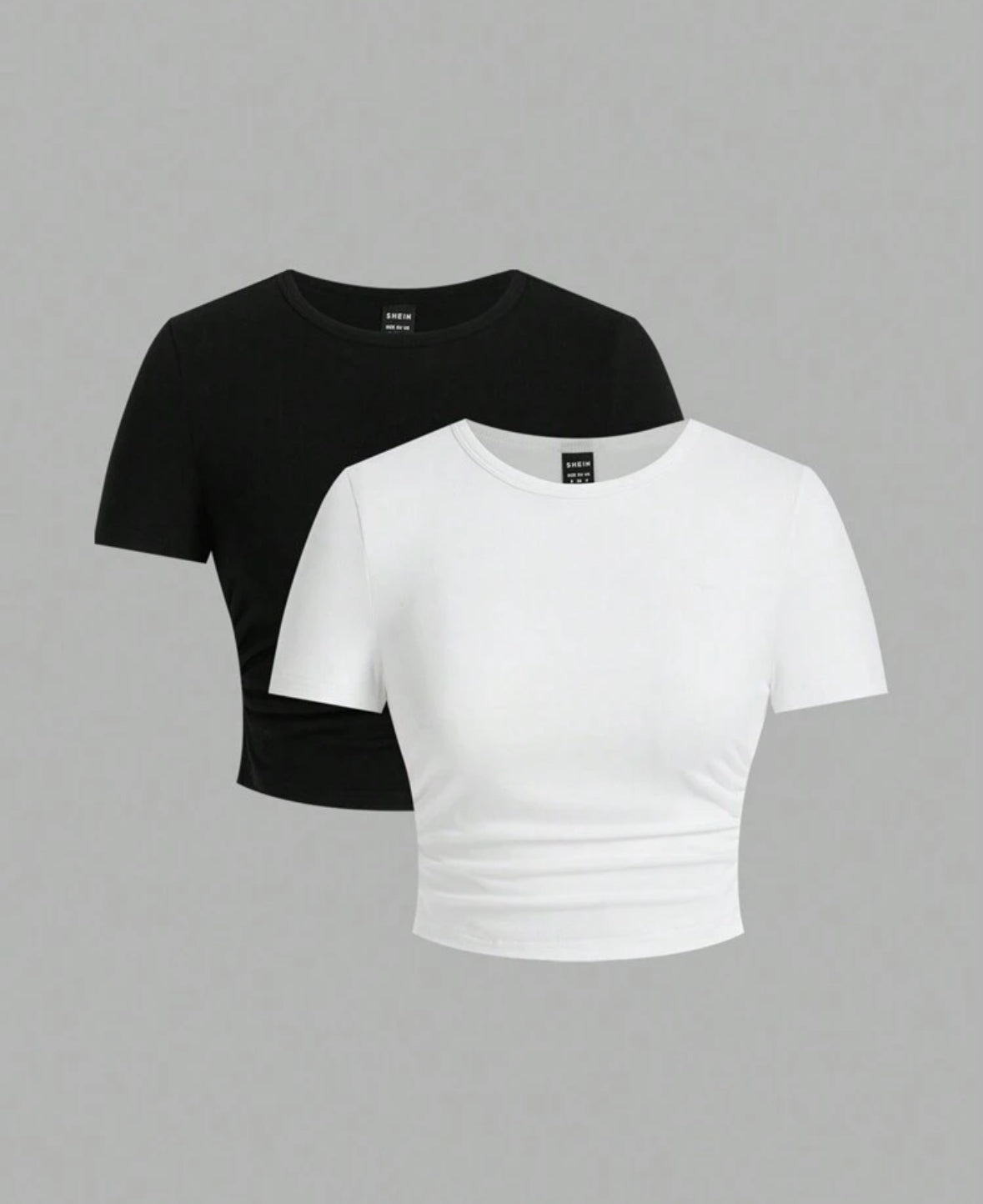 Set de deux tops moulants