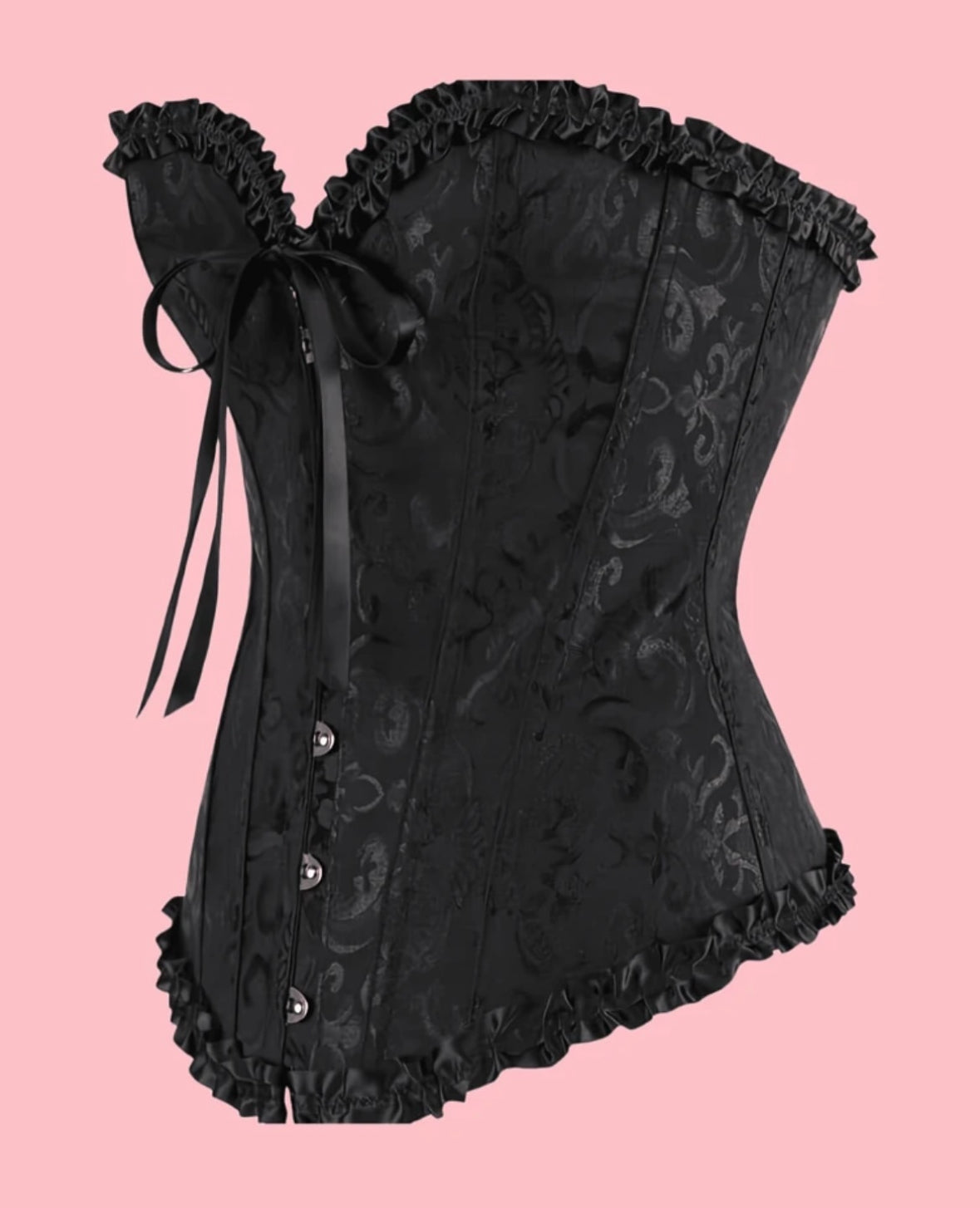 Corset de style palais avec baleinage