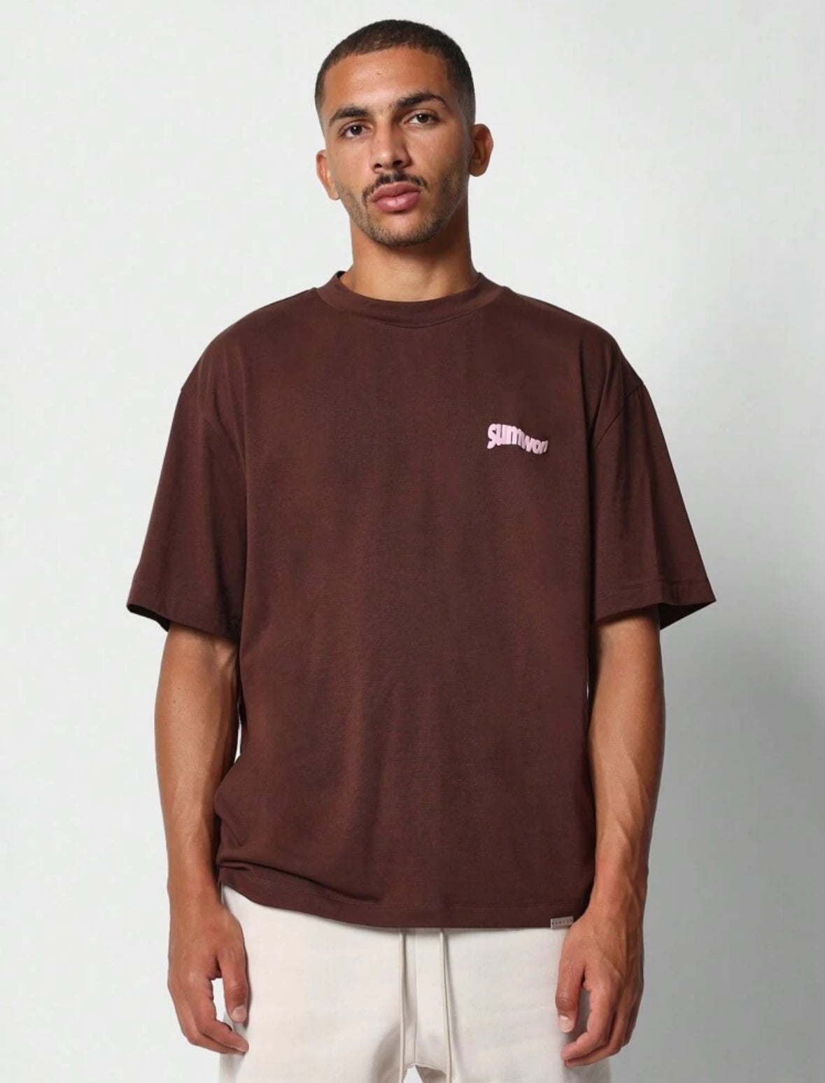 SUMWON - T-shirt coupe régulière avec impression