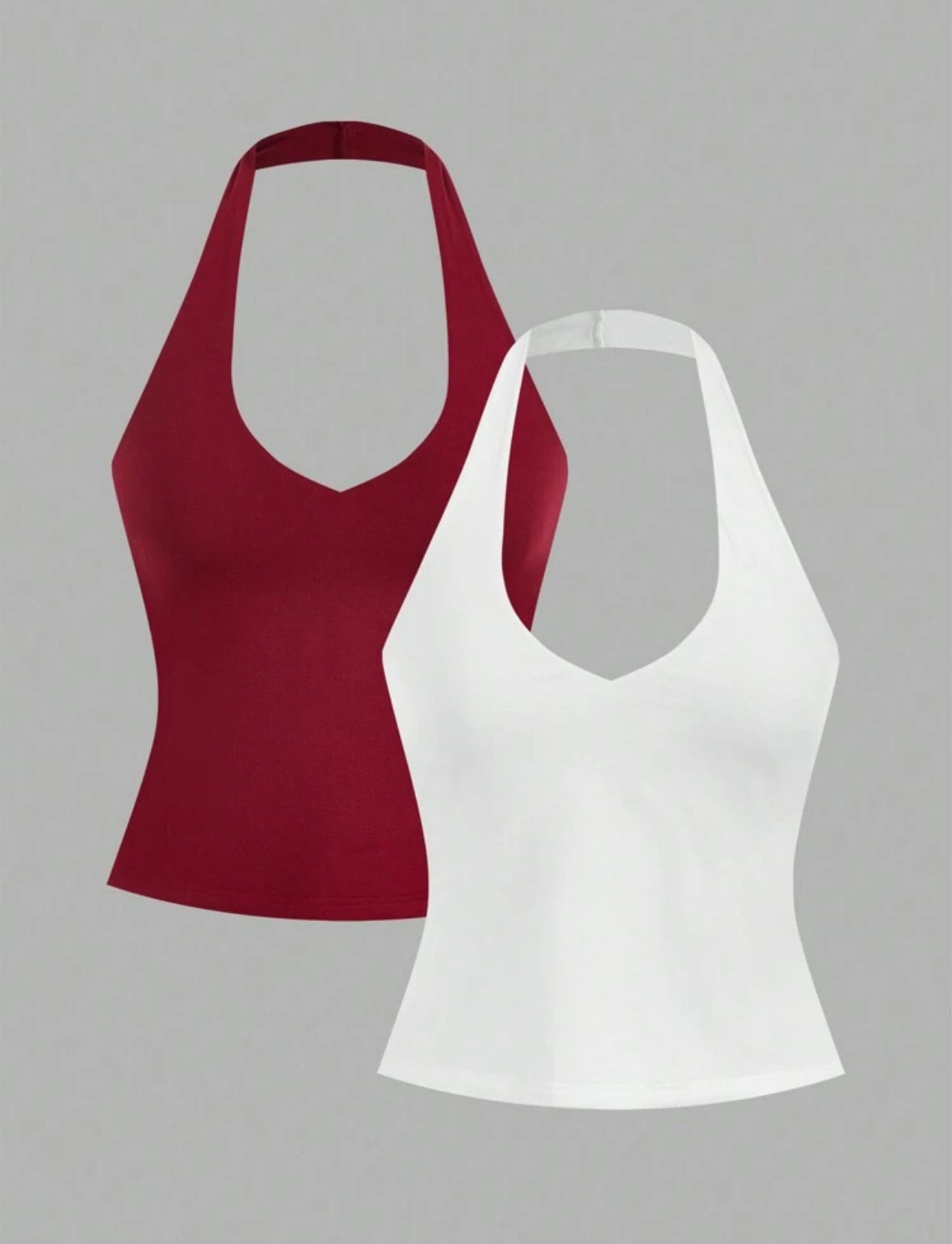 SHEIN BASICS 2 pièces/Set Débardeurs ajustés