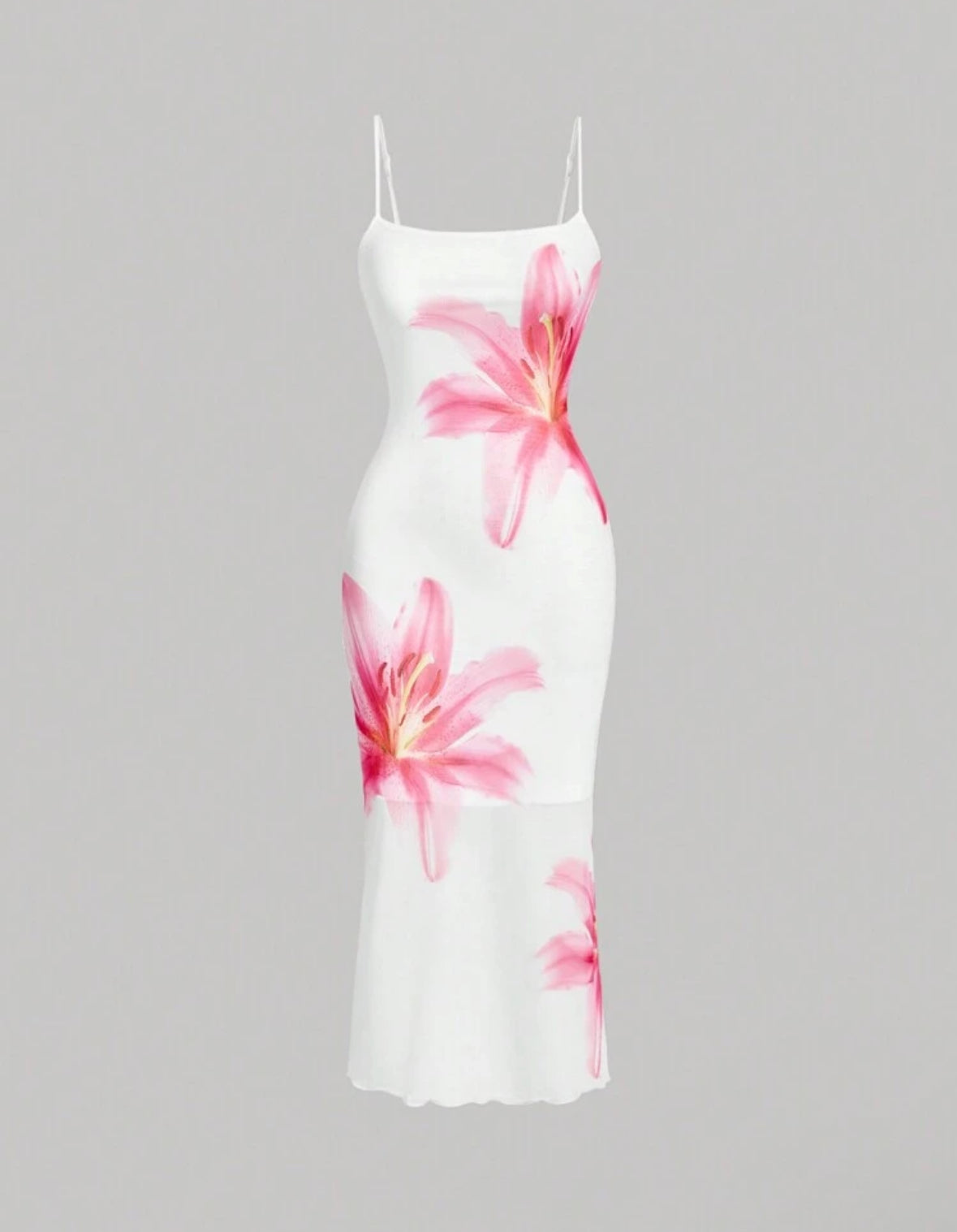 SHEIN MOD - Robe camisole
avec imprimé floral élégant