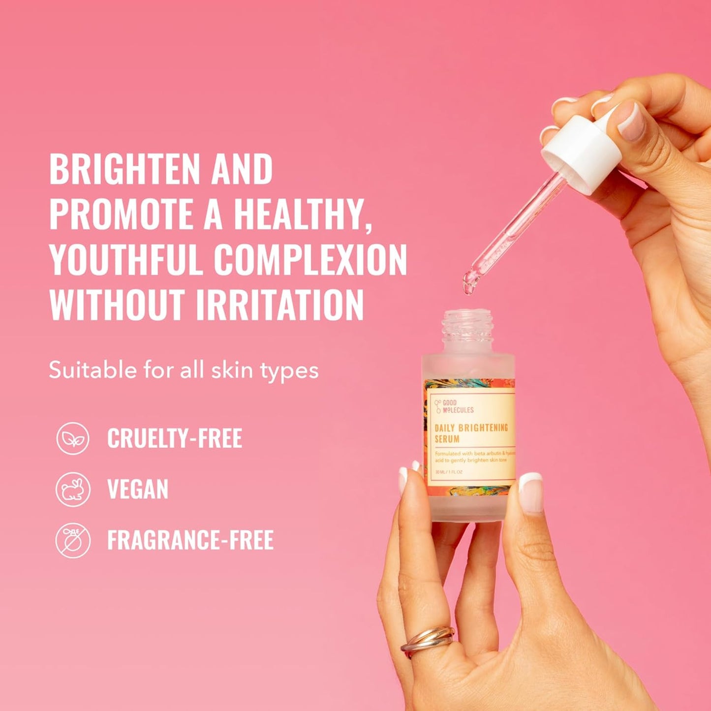 Good molecules - Serum illuminant pour visage terne