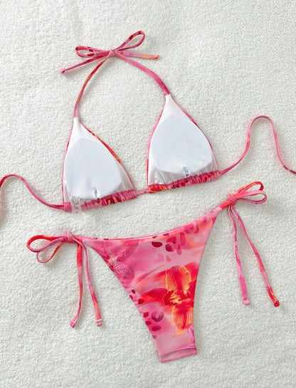 Soleia Nouveau bikini 2 pièces style resort de plage coloré