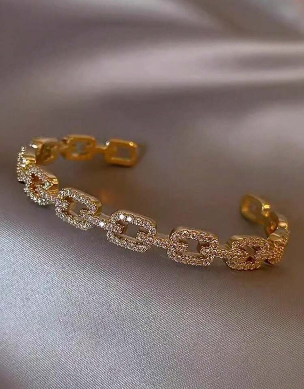 Bracelet en or plaqué