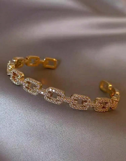 Bracelet en or plaqué