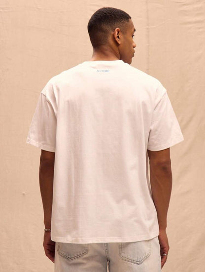 Musero T-shirt à imprimé floral surdimensionné, style de rue