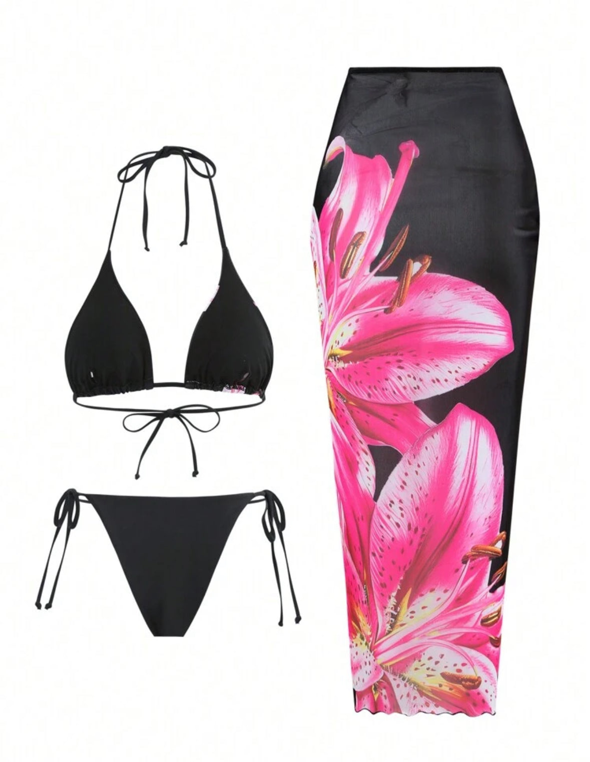Swim Oasis - Ensemble bikini 3 pièces pour femme