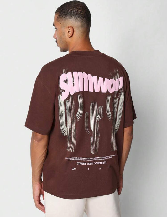 SUMWON - T-shirt coupe régulière avec impression