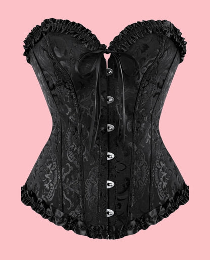 Corset de style palais avec baleinage