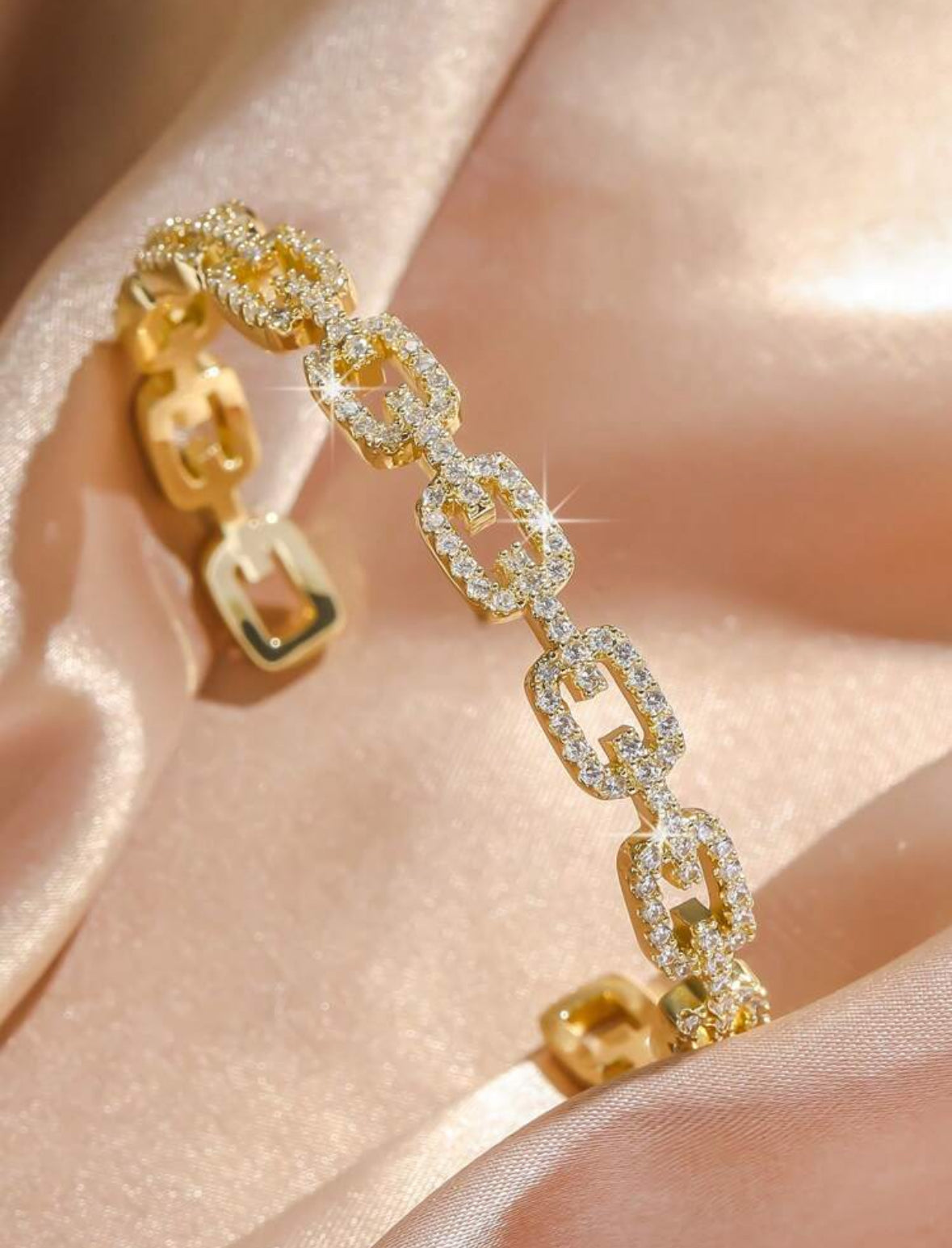 Bracelet en or plaqué