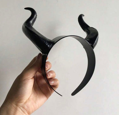 Serre-tête de cornes de bélier pour
Halloween