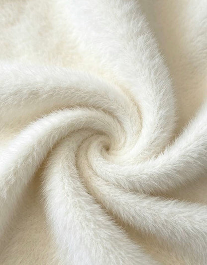 Jupe midi moulante en tricot à taille élastique de couleur unie