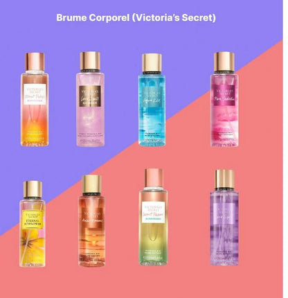 Brumes parfumées Victoria’s secret.