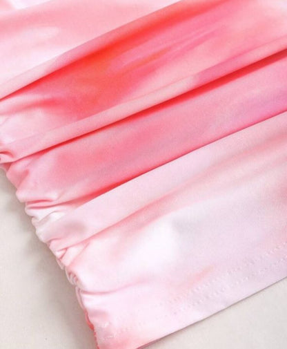 Shein - top imprimé élégant et polyvalent à col asymétrique