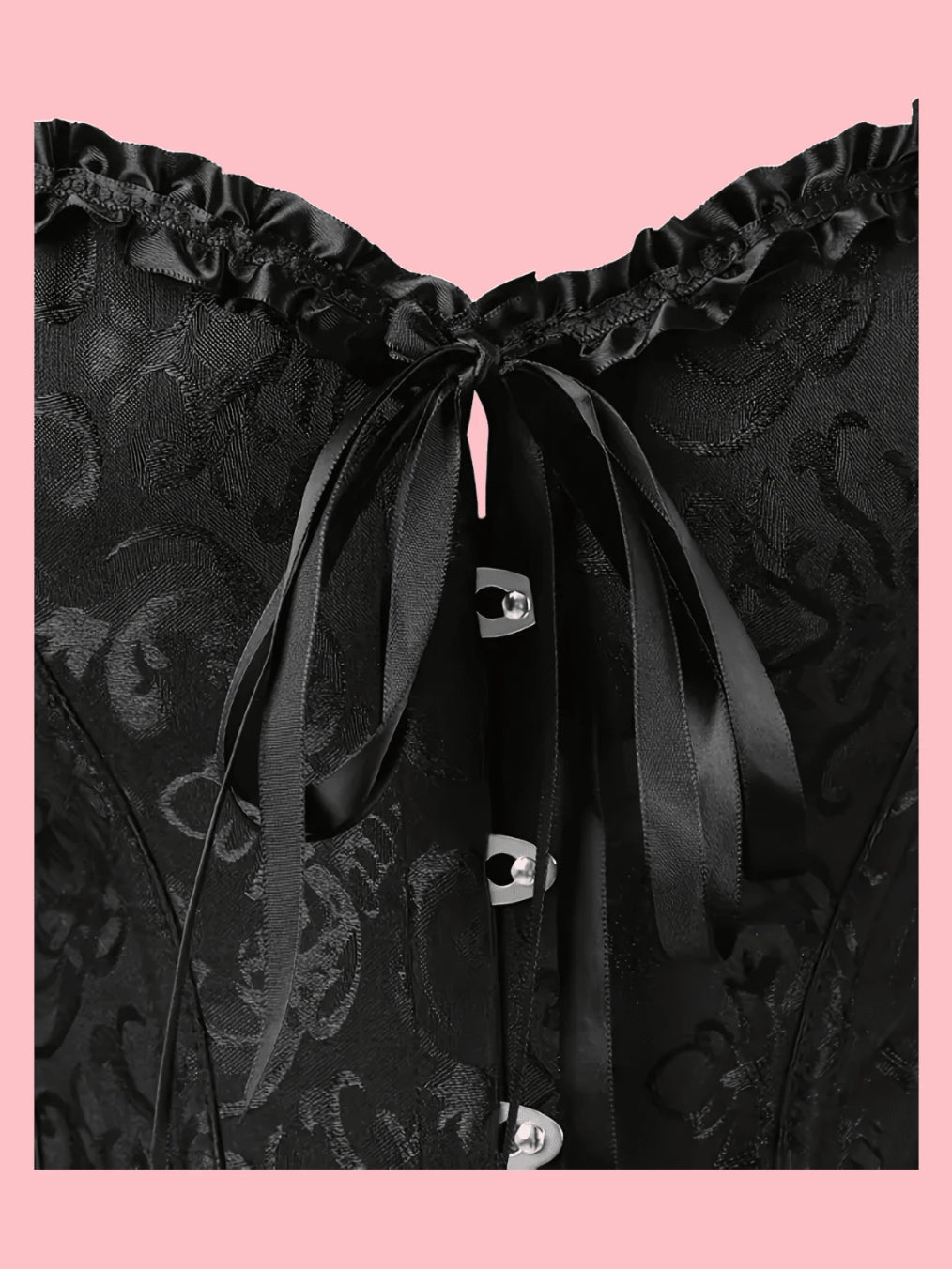 Corset de style palais avec baleinage