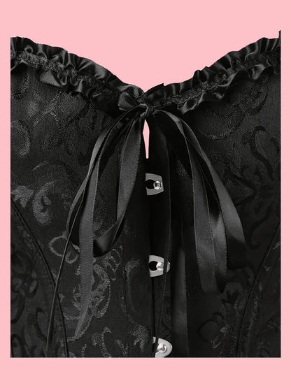 Corset de style palais avec baleinage
