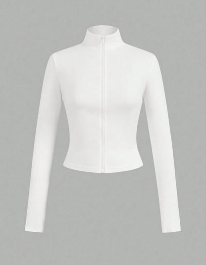 Shein Ezwear - Top de sport à manches longues pour femmes