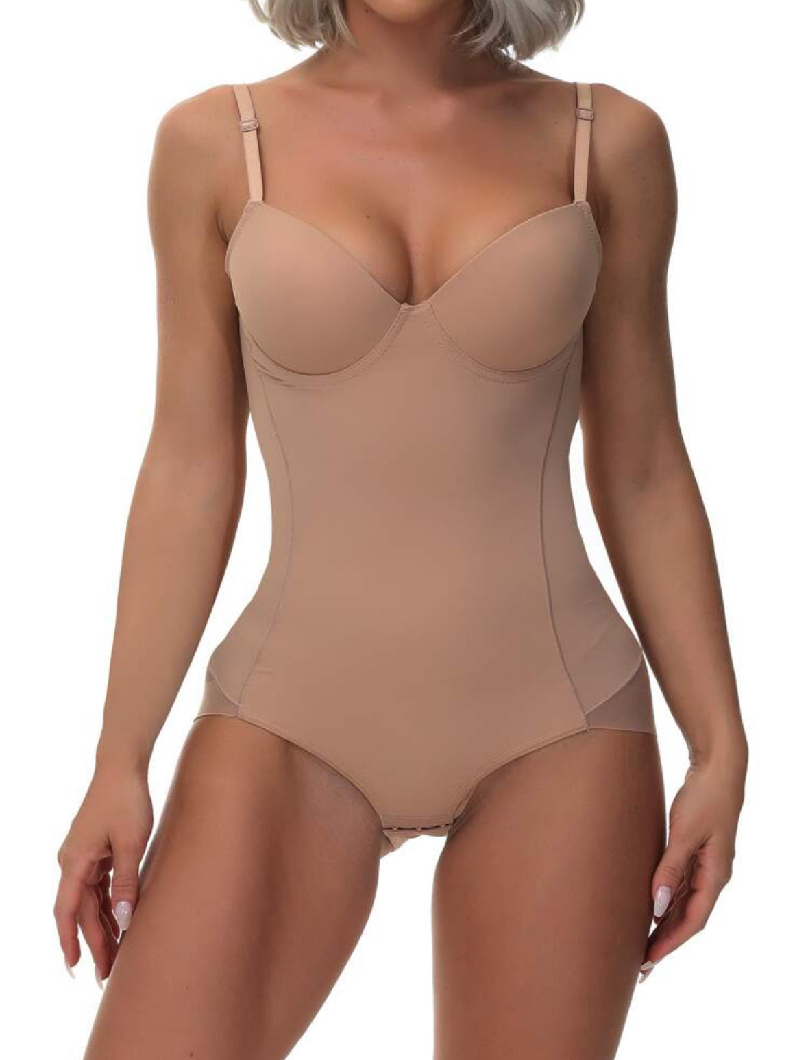 Body gainant unicolore avec armature