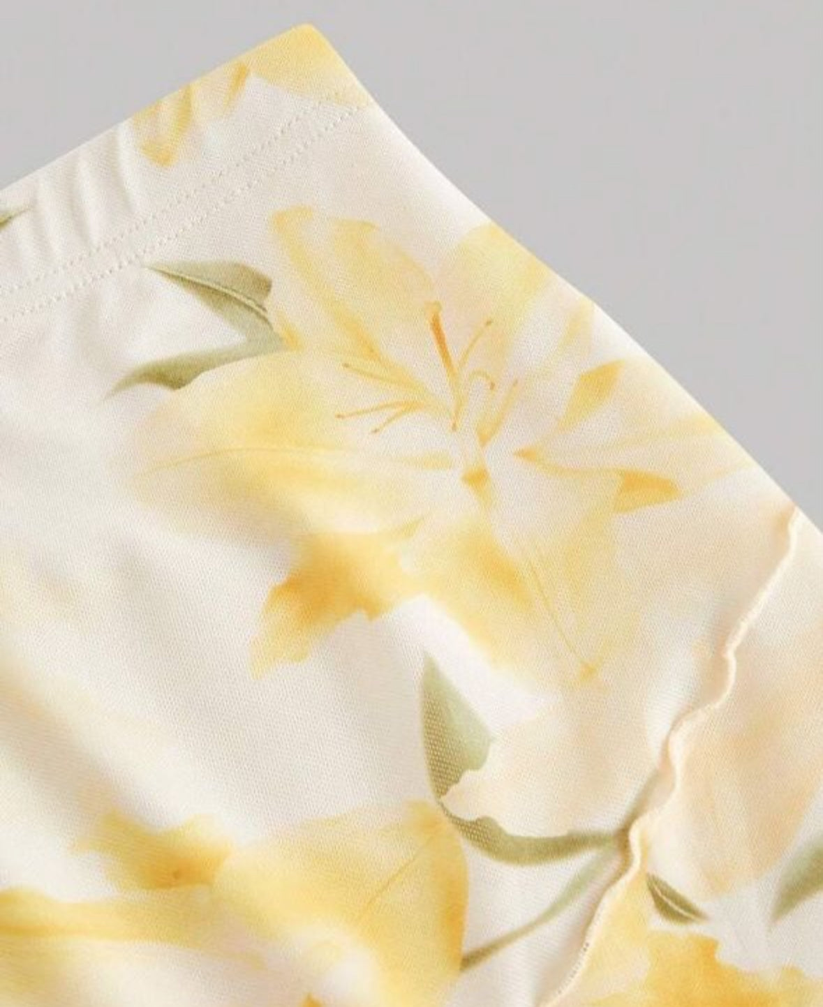 SHEIN MOD Jupe élégante à ourlet de sirène avec imprimé floral