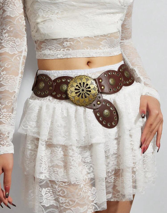 Ceinture de style western cowboy boho