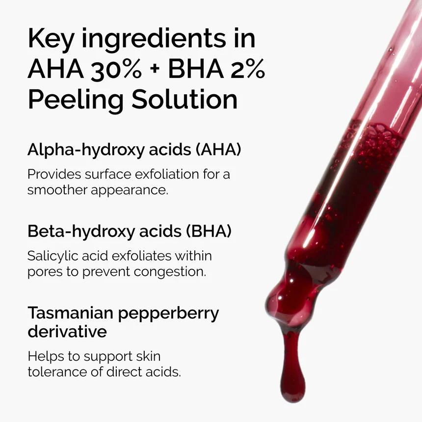 THE ORDINARY- solution peeling AHA 30% + BHA 2%