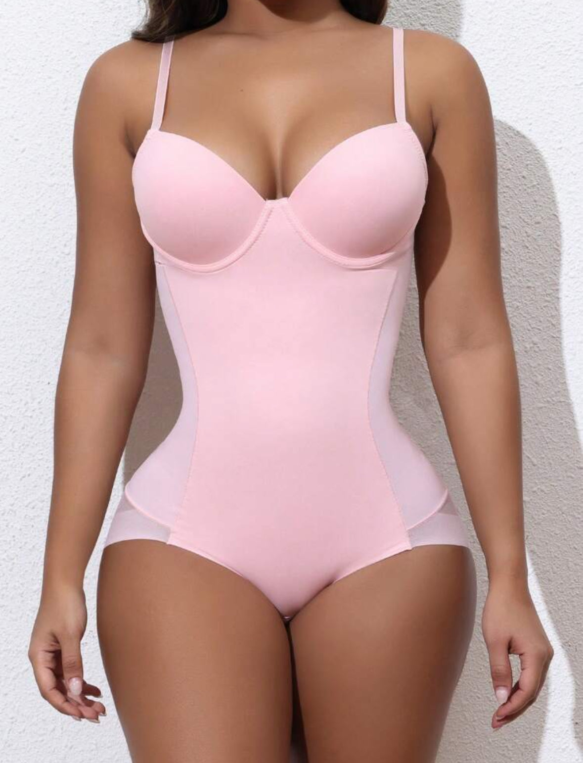Body gainant unicolore avec armature